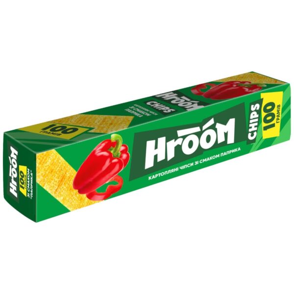 Чіпси HROOM "Паприка" 100г