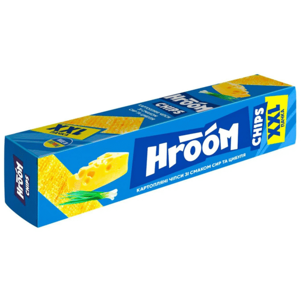 Чіпси HROOM "Сир та цибуля" 100г